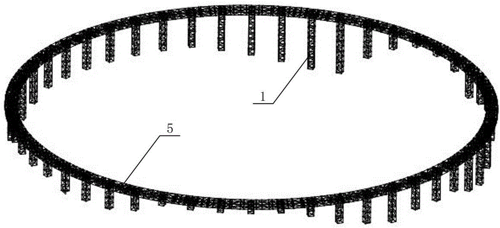 A fast reflecting surface unit hoisting device and method