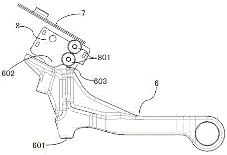 Parking locking mechanism for automatic transmission