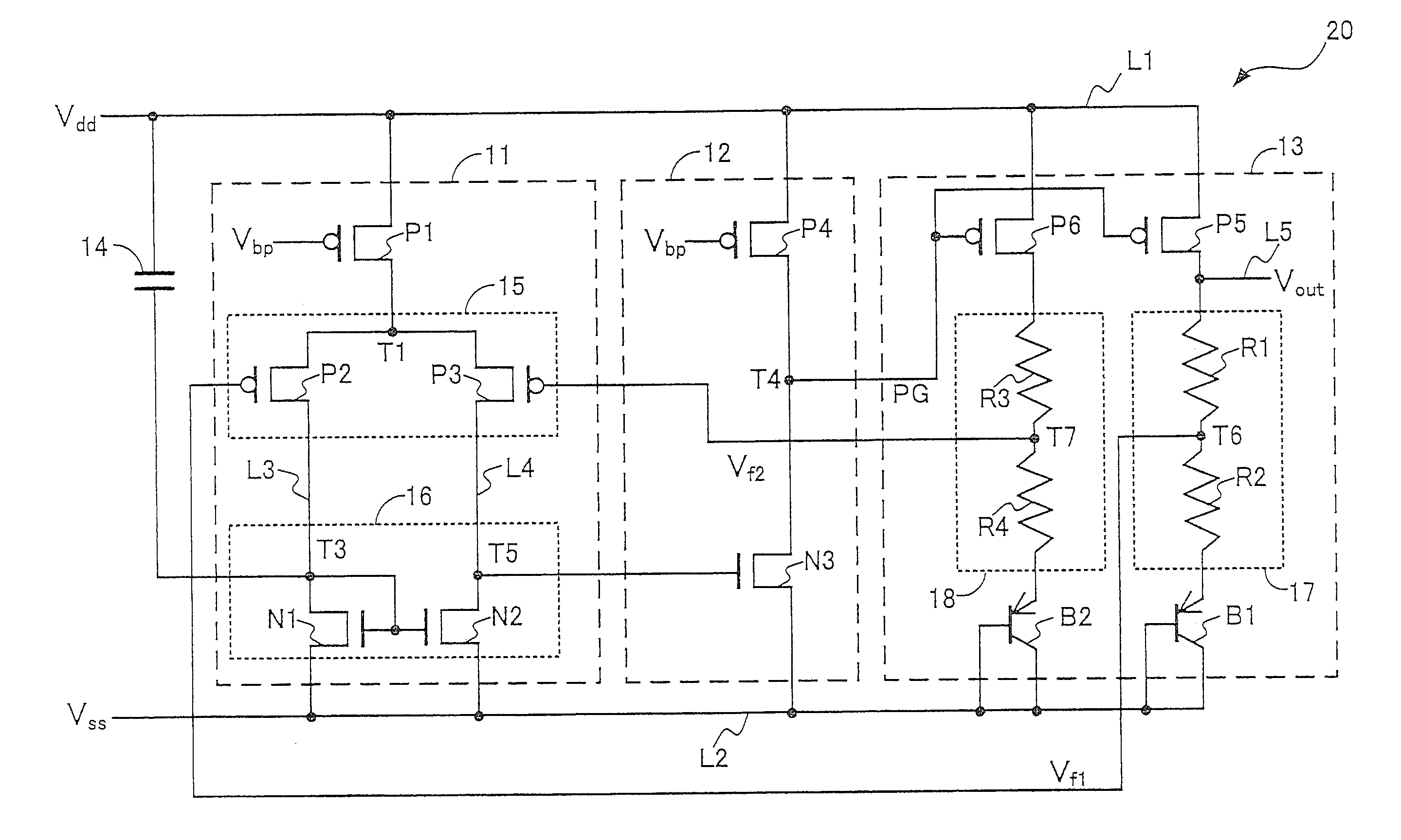 Differential amplifier circuit