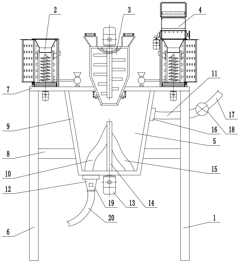 Anti-corrosion concrete for building and its production system