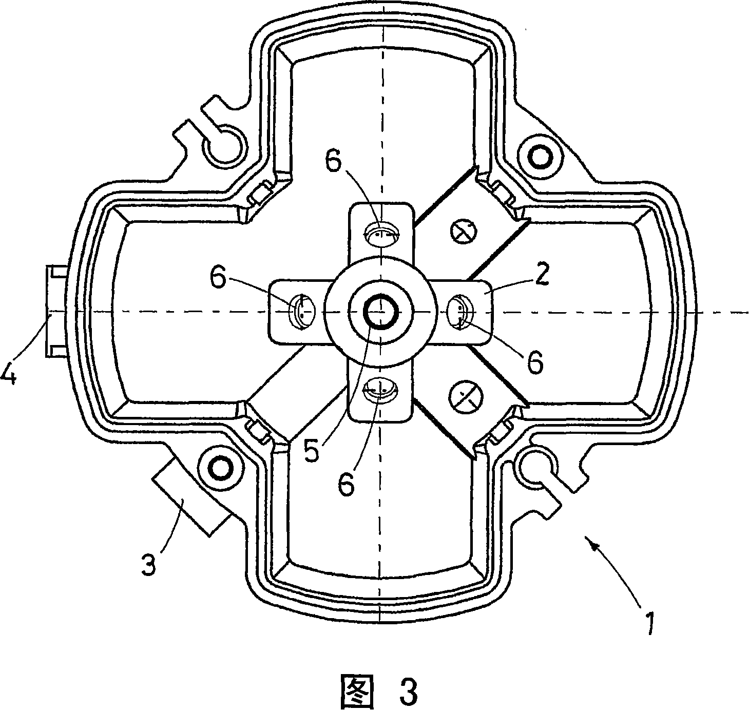 High-power double burner for gas cookers, with multiple concentric flame crowns