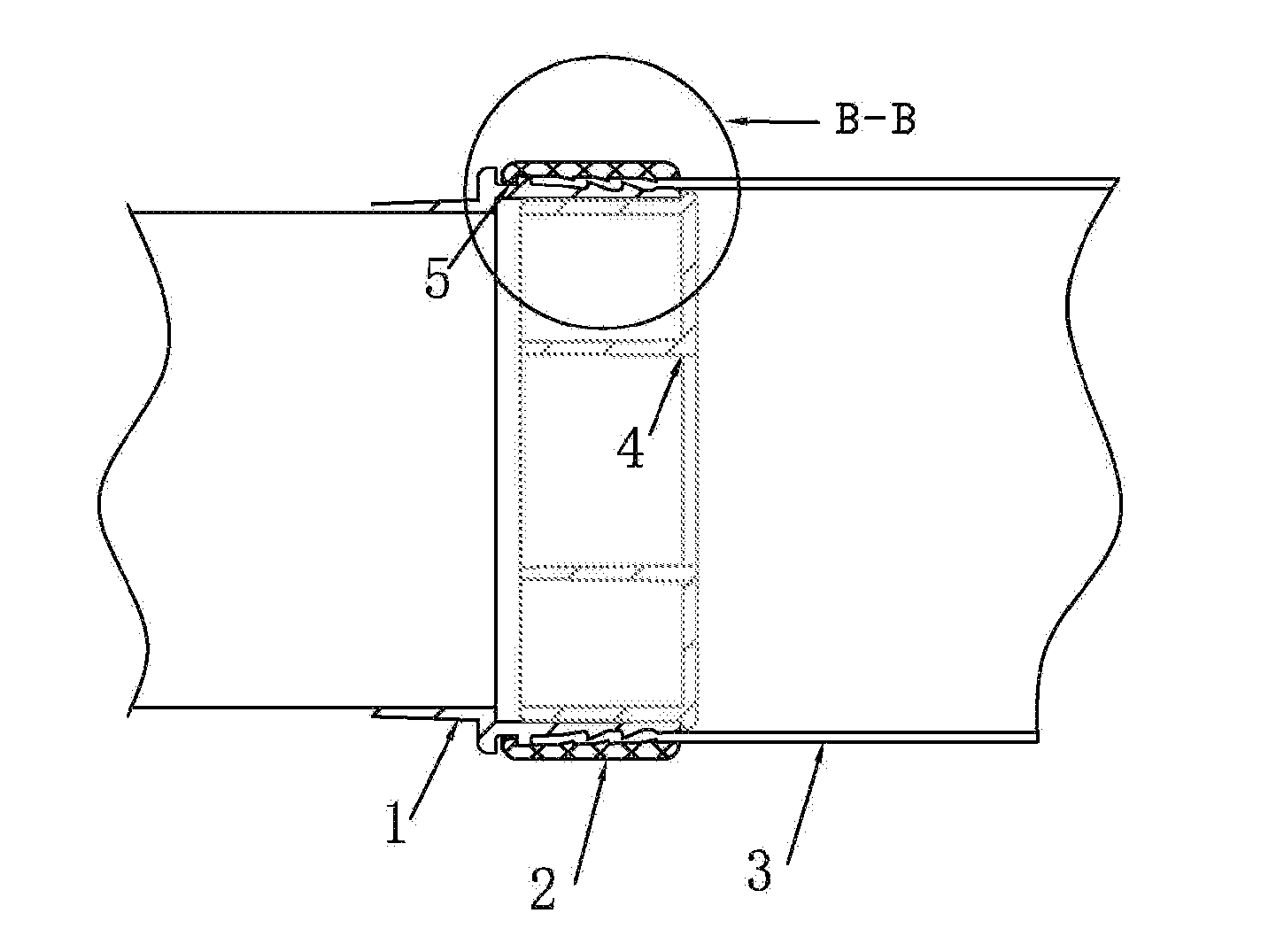 Soft pipe connecting device