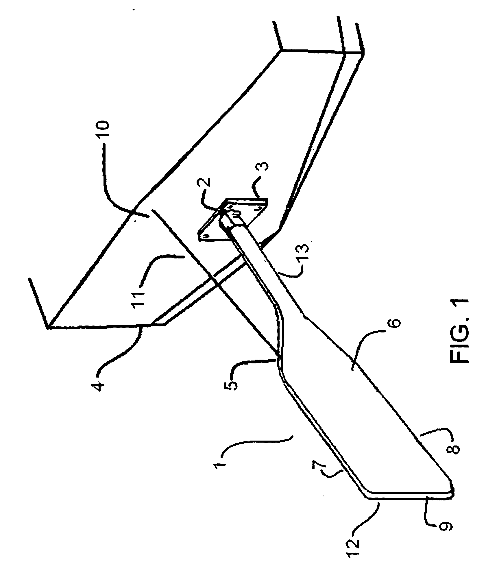 Water craft stabilizing device