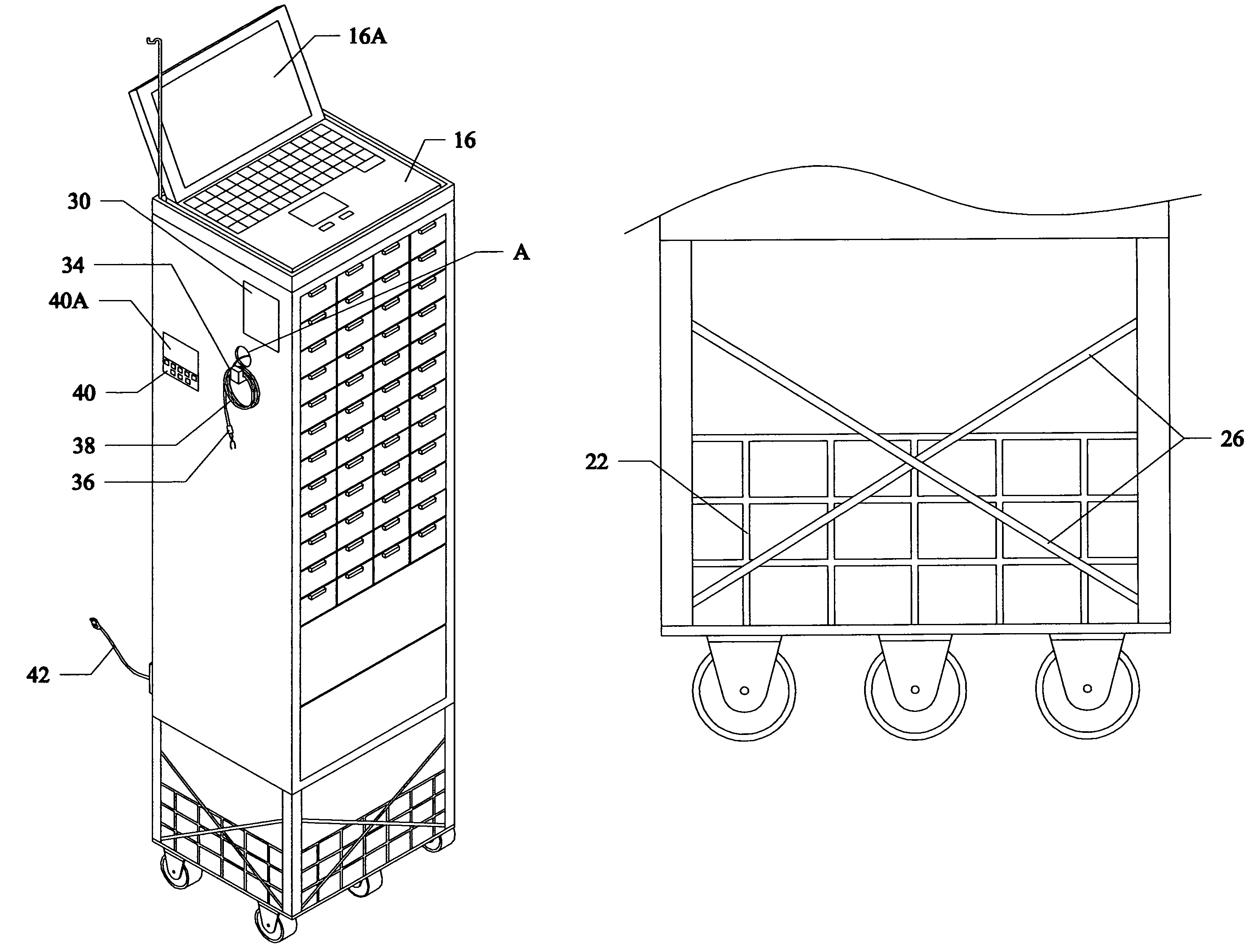 Automated system and device for management and dispensation of respiratory therapy medications