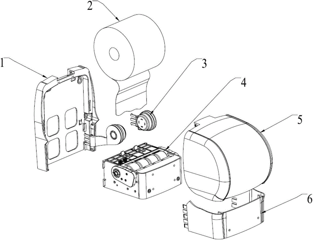 Paper towel machine and paper towel conveying device