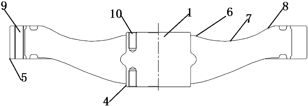 Direct-current basin type insulator