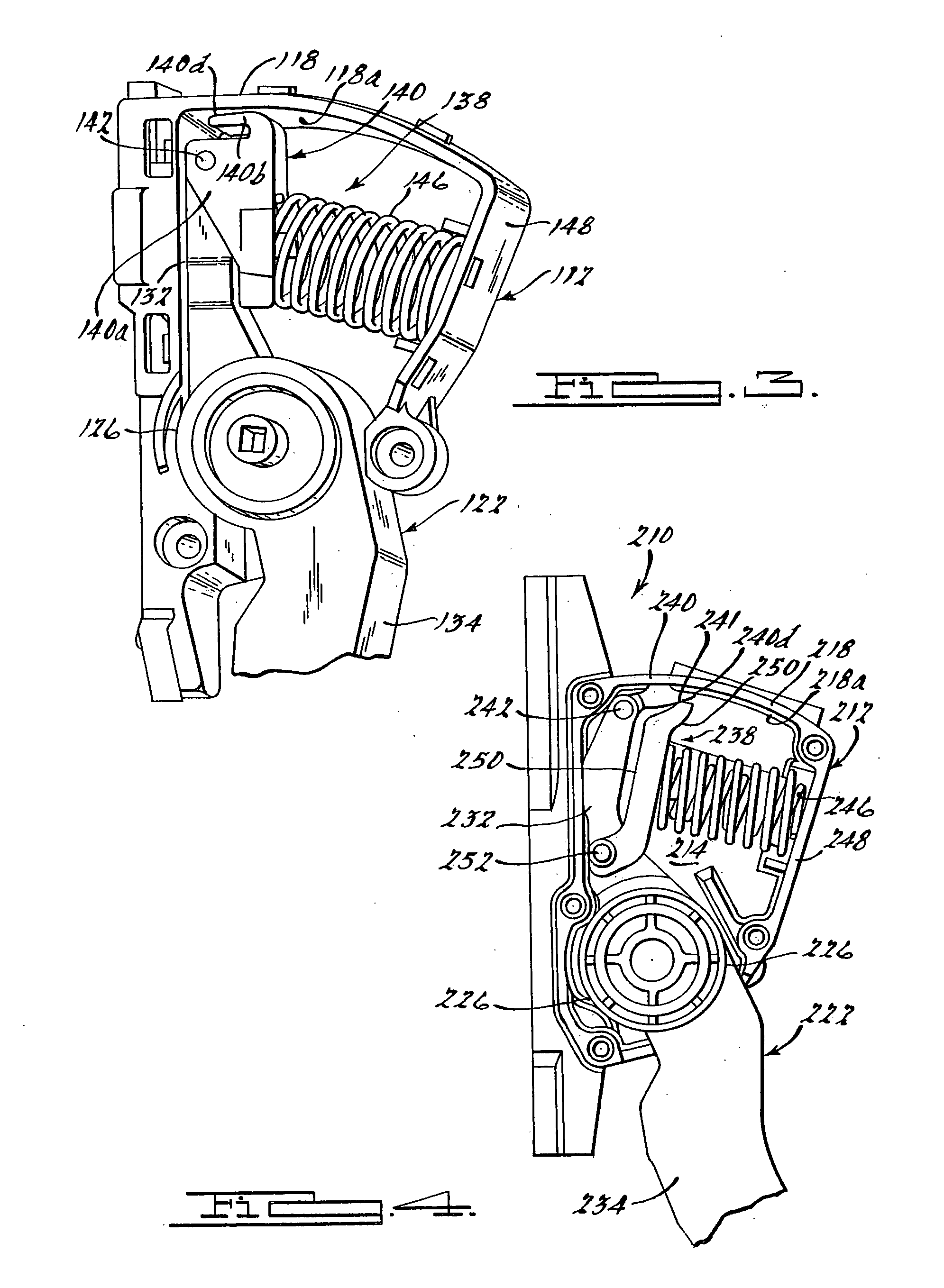 Electronic throttle control with hysteresis device