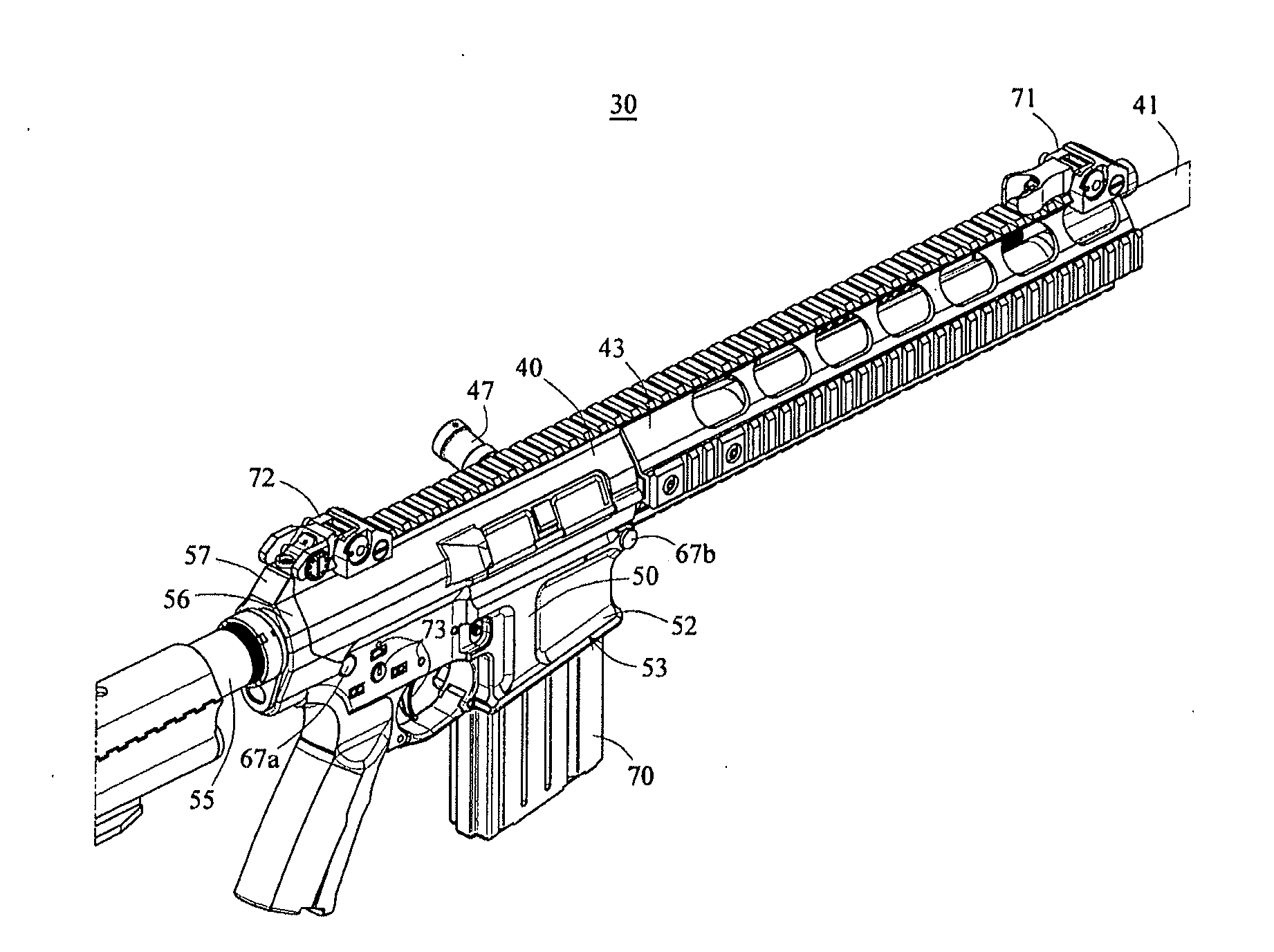 Receiver for an autoloading firearm