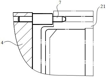 Hydraulic power fixture of numerical-control machine tool