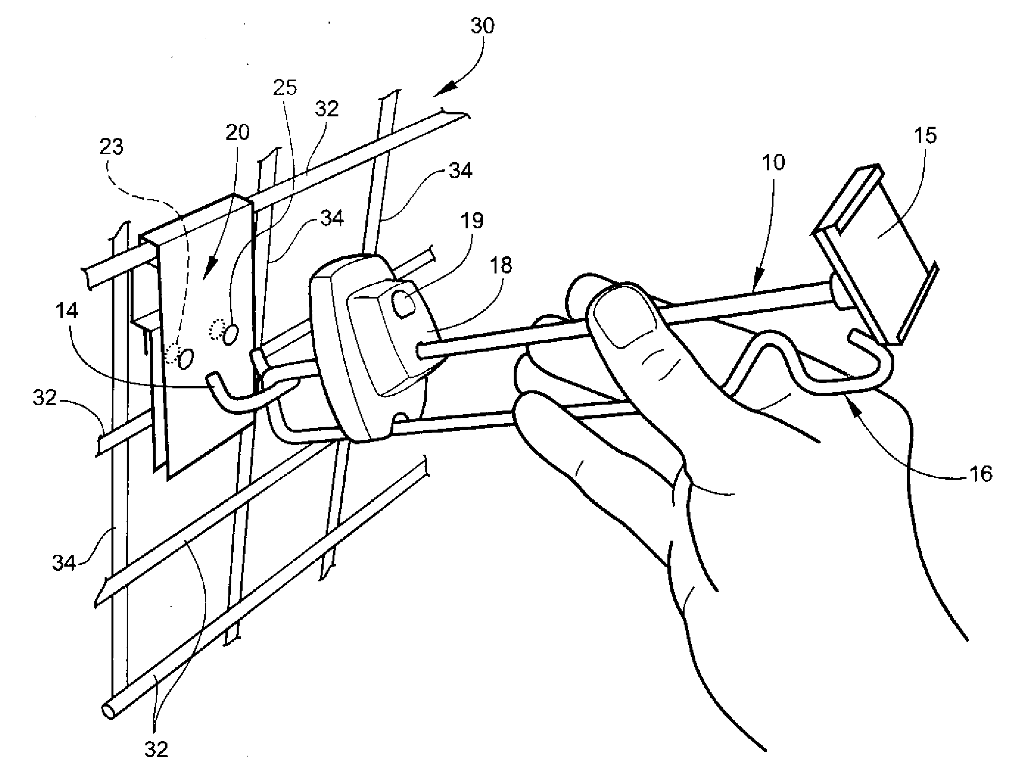 Conversion bracket for display hook