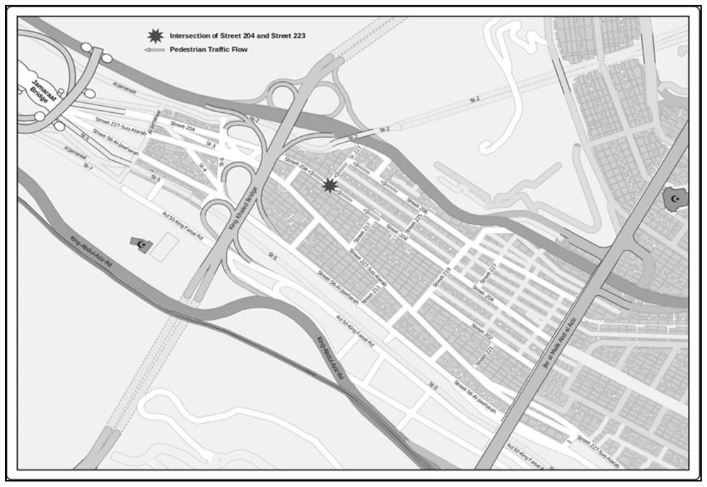 Evacuation Simulation Method of T-shaped Intersection Based on Macro Model of Crowd Evacuation