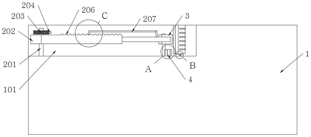 Slope fixing mechanism based on crane and operation method thereof