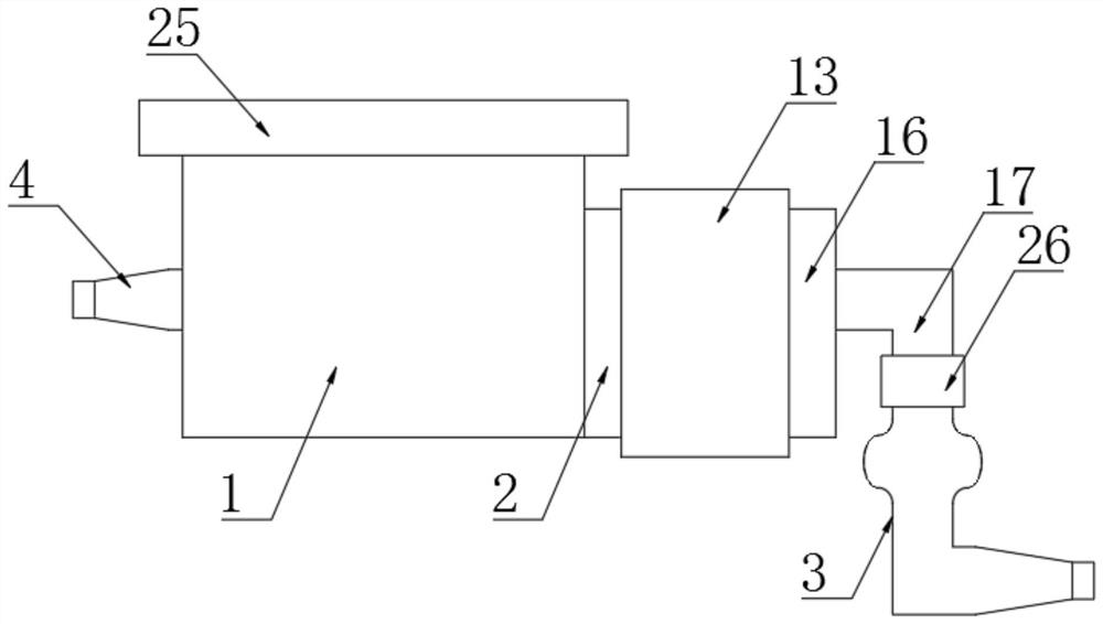 A stainless steel water meter housing and its processing method