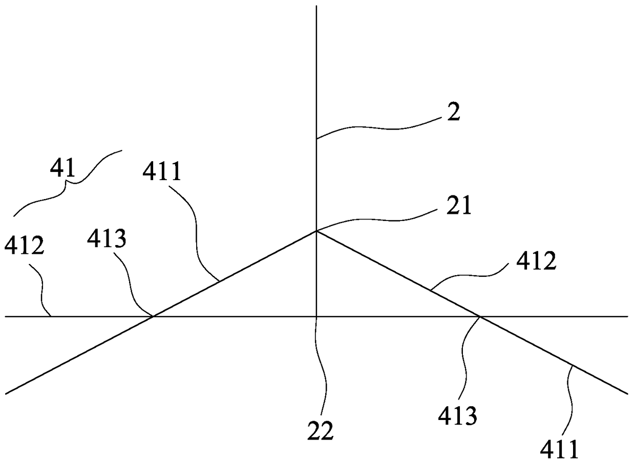 Improving structure for top of tent frame rod