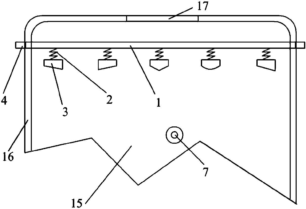 Ice hockey physical training device for single person