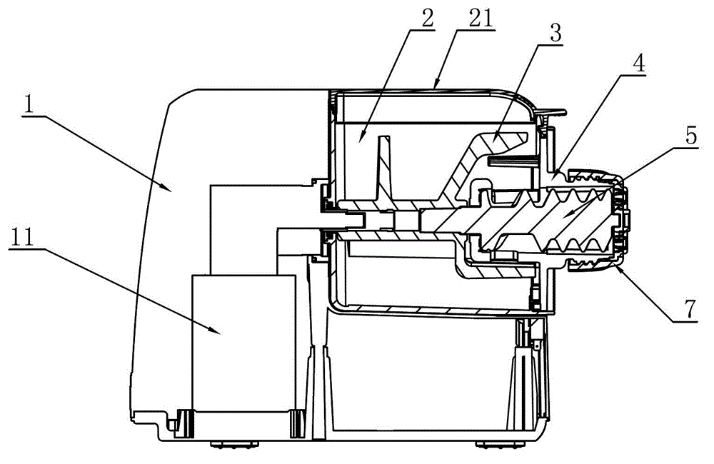 Noodle machine with rapid machining