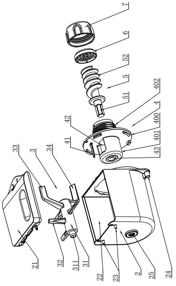 Noodle machine with rapid machining