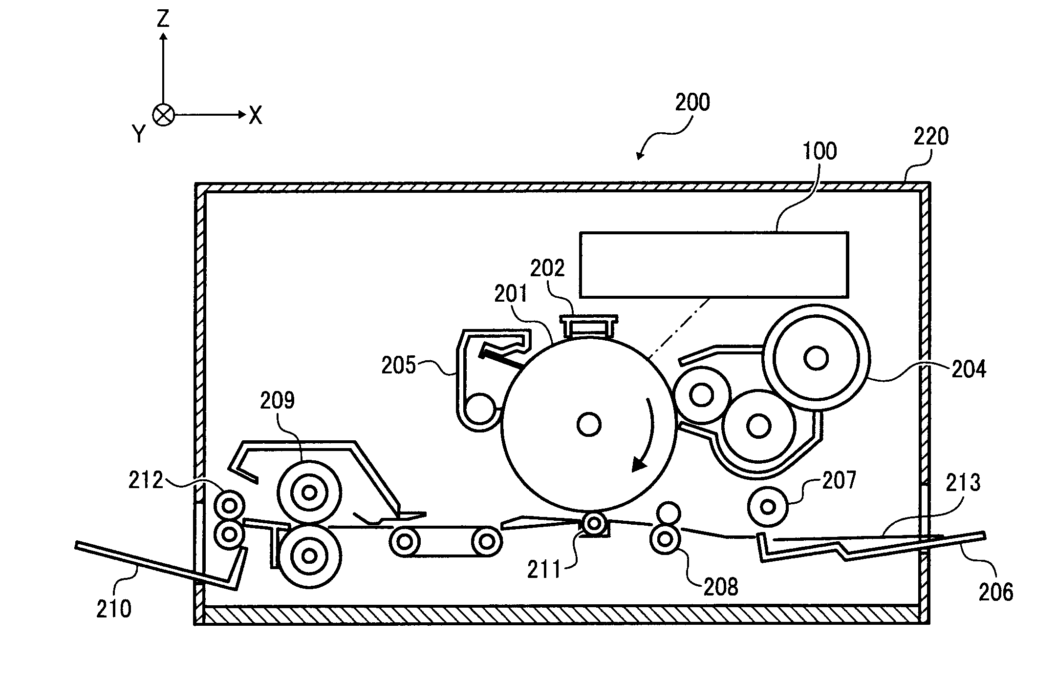 Light scanning device and image forming apparatus