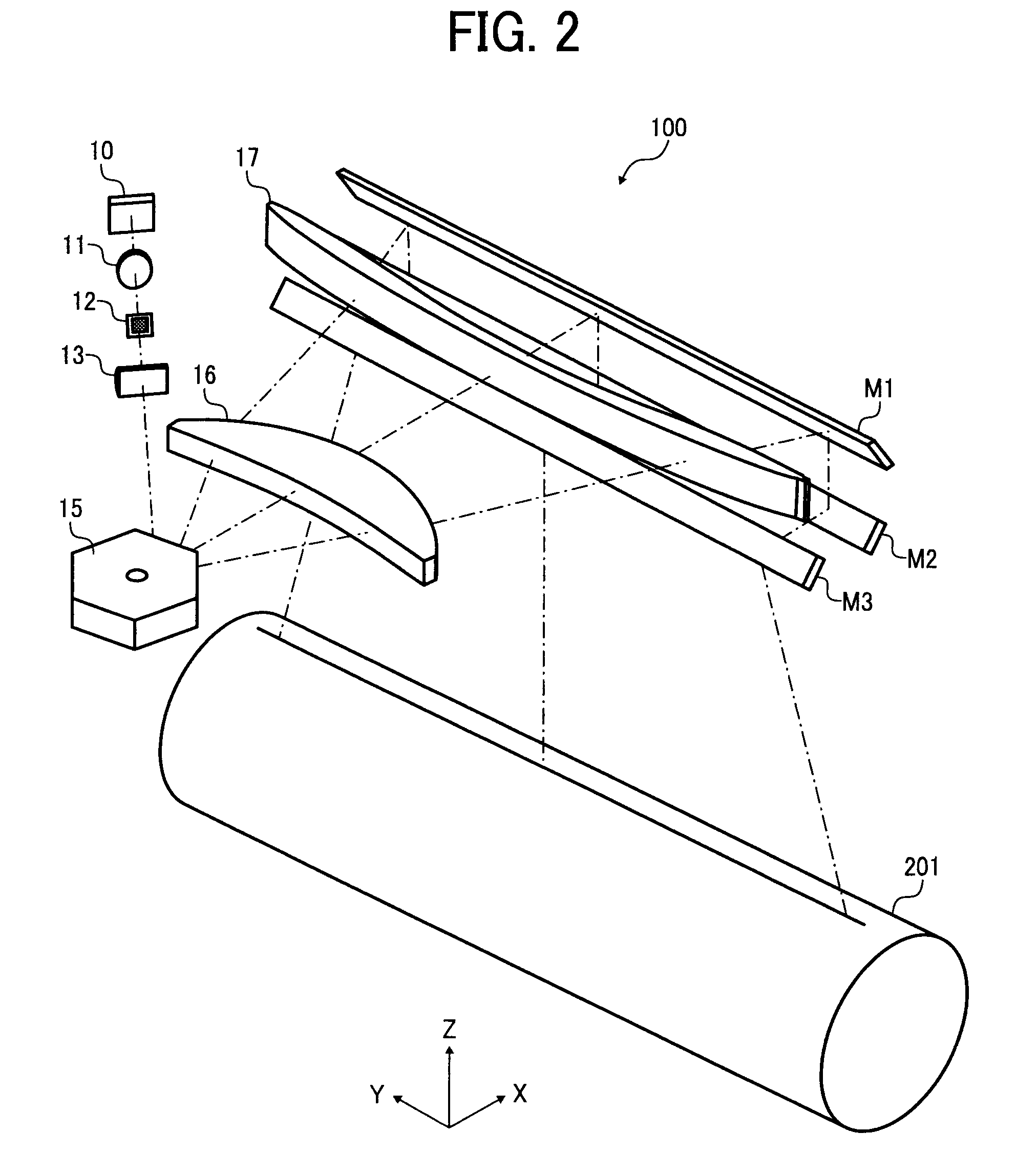 Light scanning device and image forming apparatus