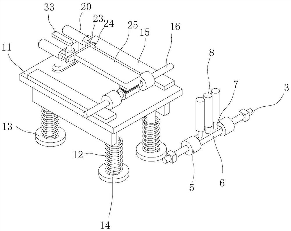 Leaflet distributing device for marketing