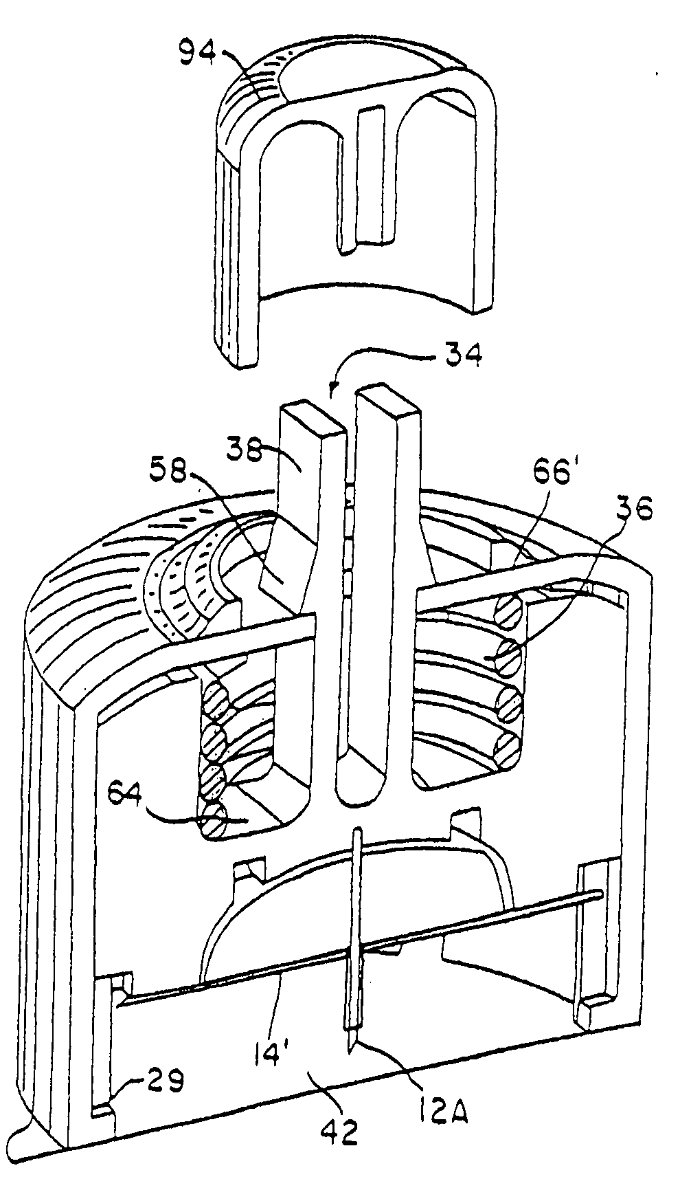 Injector device for placing a subcutaneous infusion set