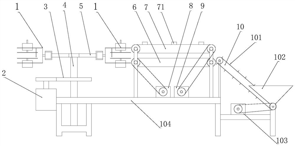 A sorting and orientation device for prawns