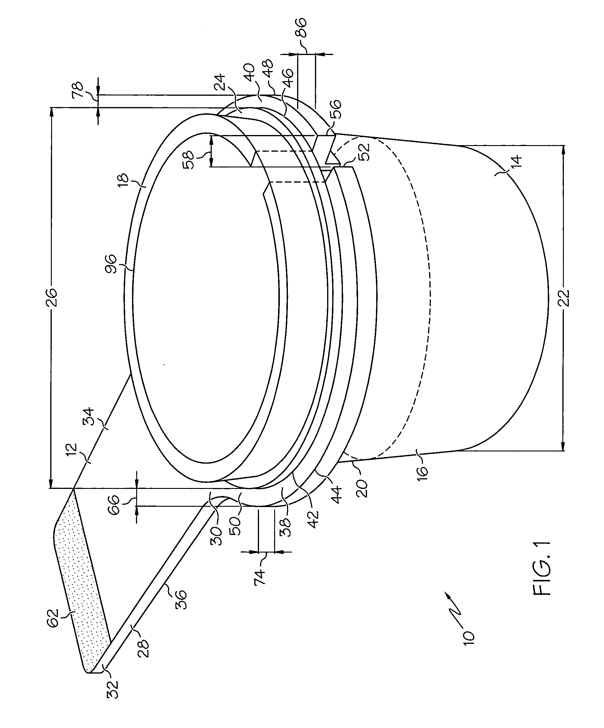 Apparatus for holding a specimen container and method of use