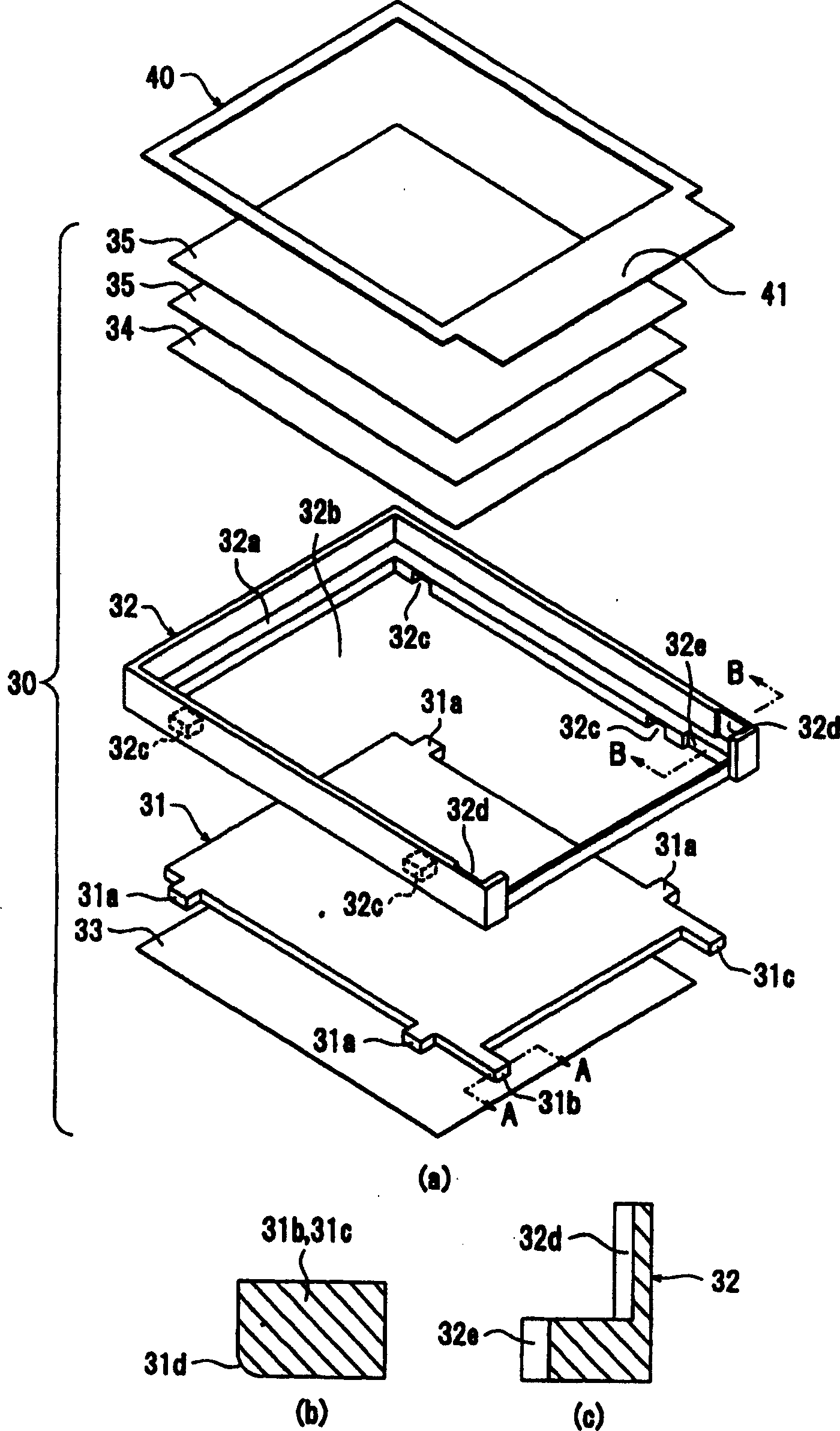 Electrooptic device, method for manufacturing same, and electronic apparatus