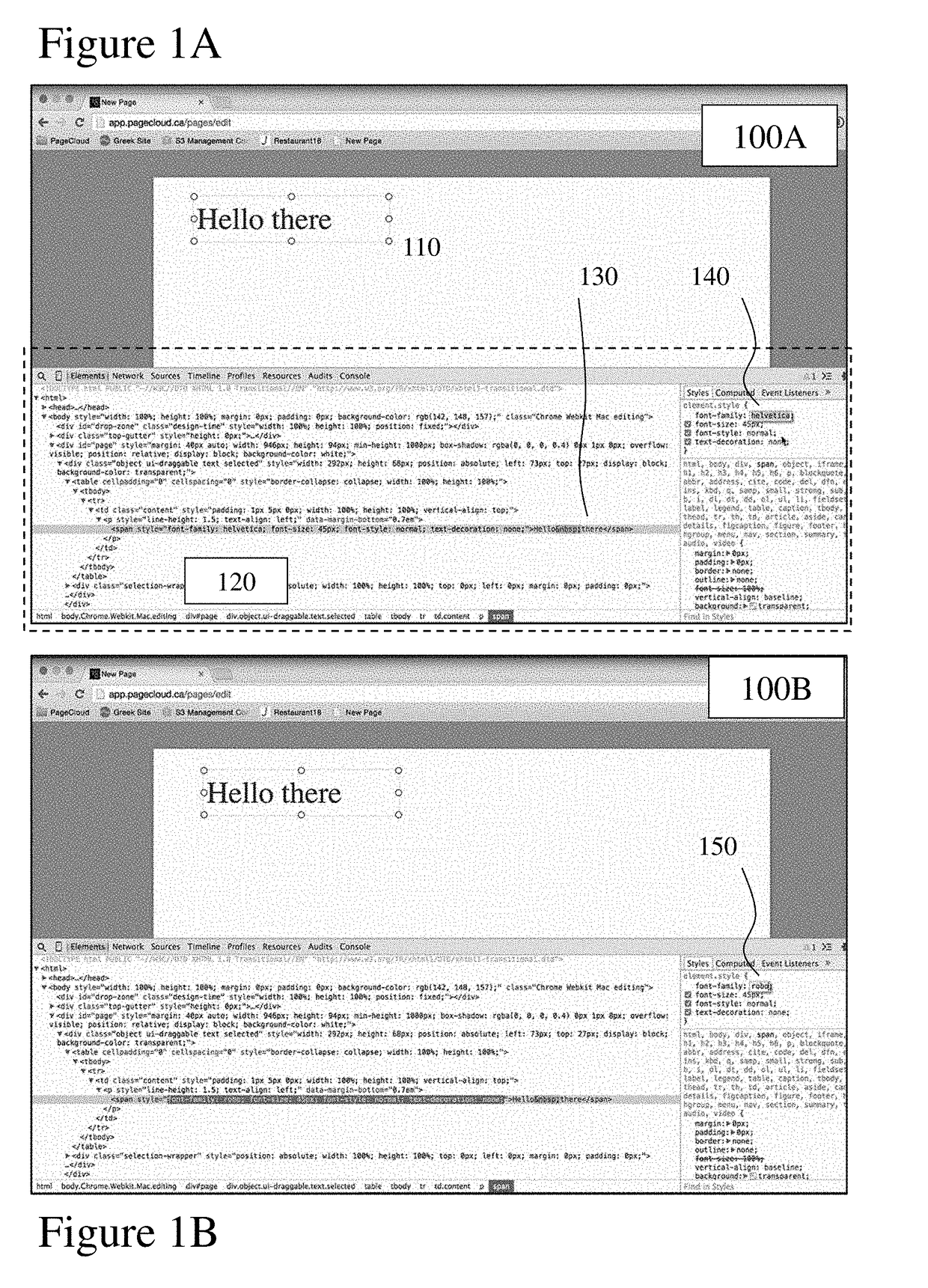 Methods and systems for wysiwyg web content generation