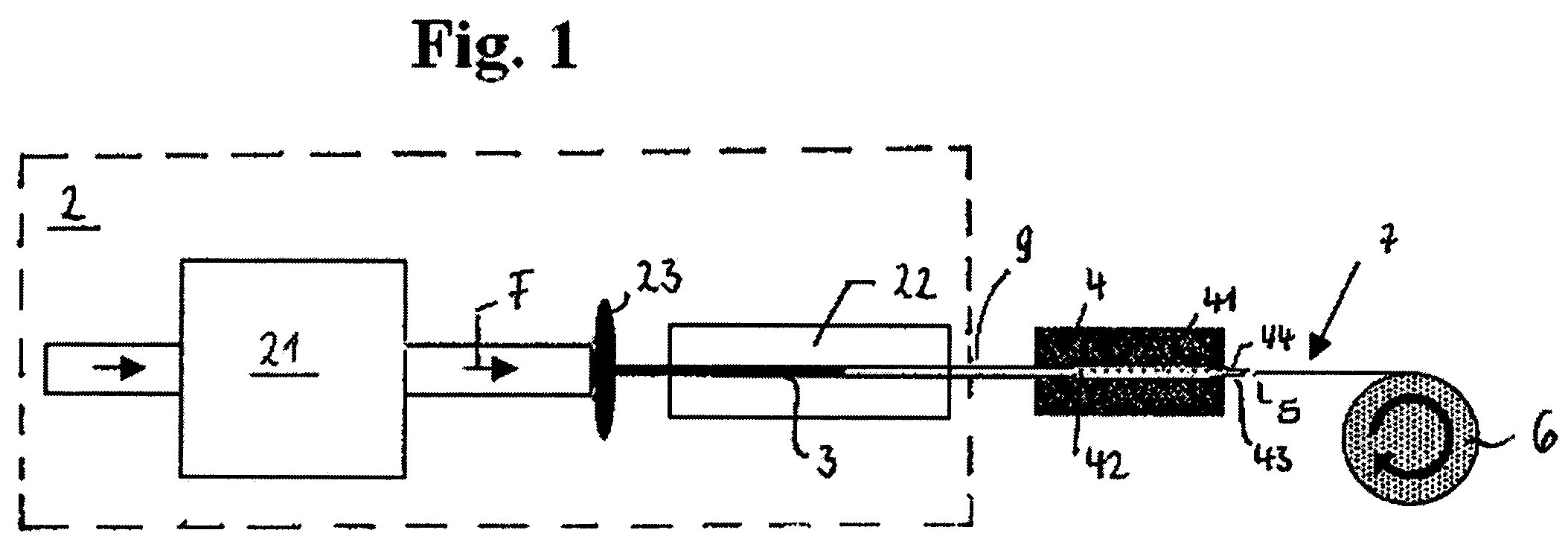 Method and device for producing a thread from silk proteins