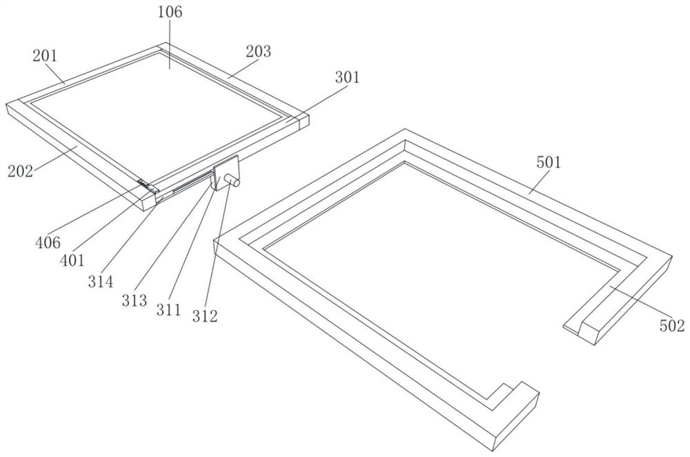 Urban planning sand table convenient to disassemble and assemble