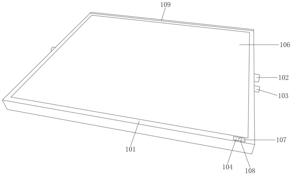 Urban planning sand table convenient to disassemble and assemble