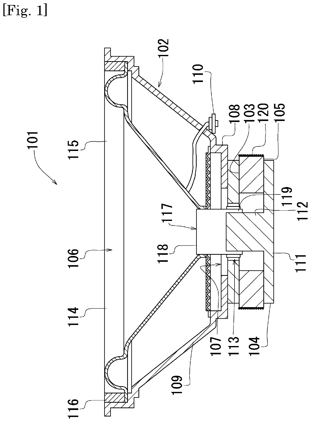 Speaker device, and method for improving sound quality of speaker device
