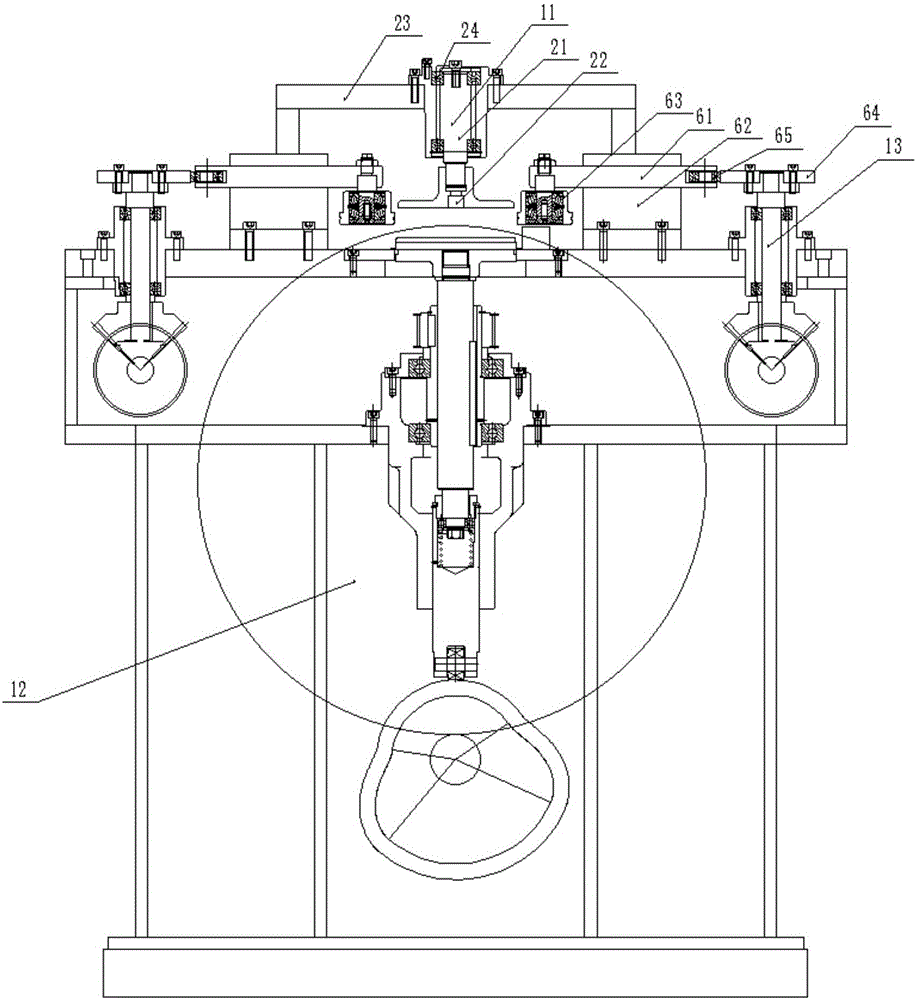 Cap rib-rolling and edge-coiling device