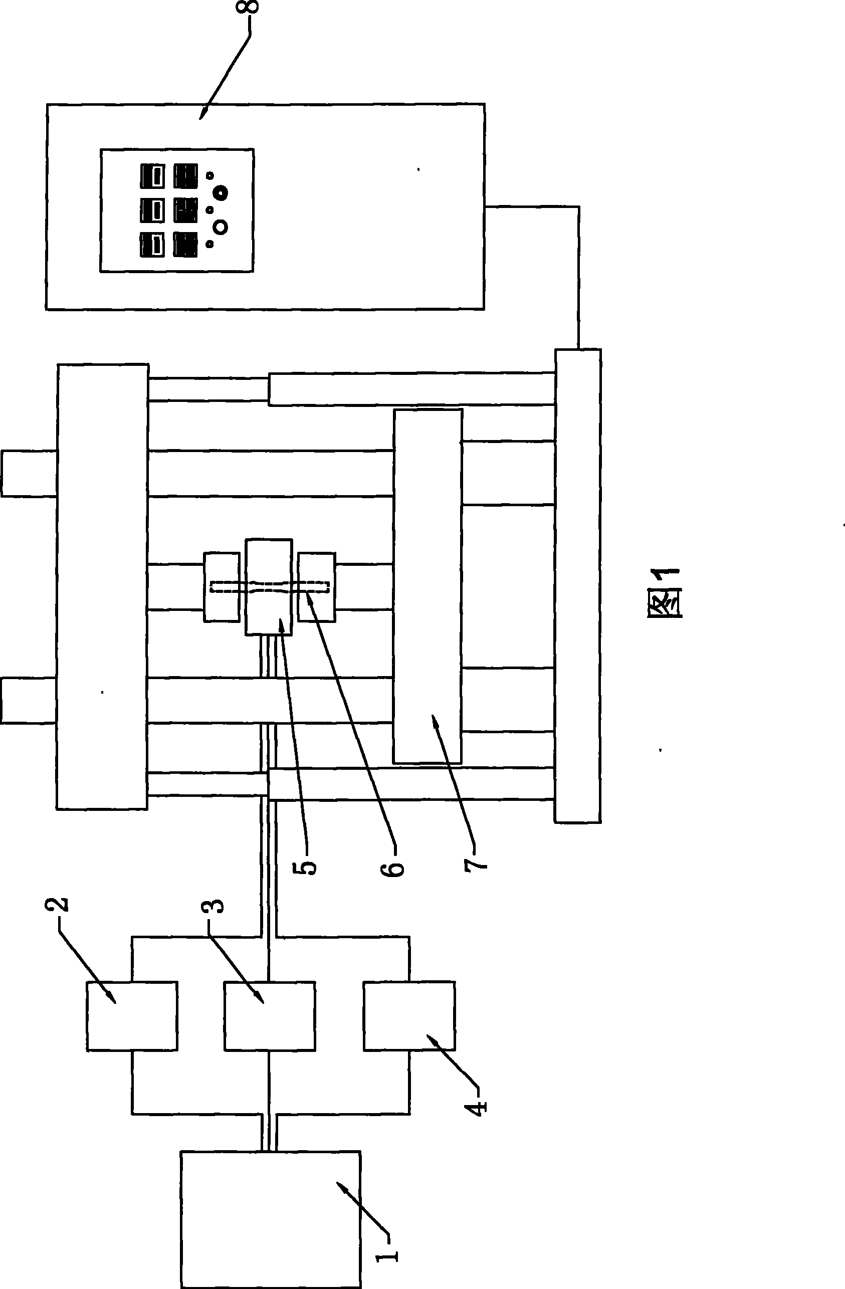 Application of equipment for implementing synchronous dry-wet alternate accelerated corrosion in loading process