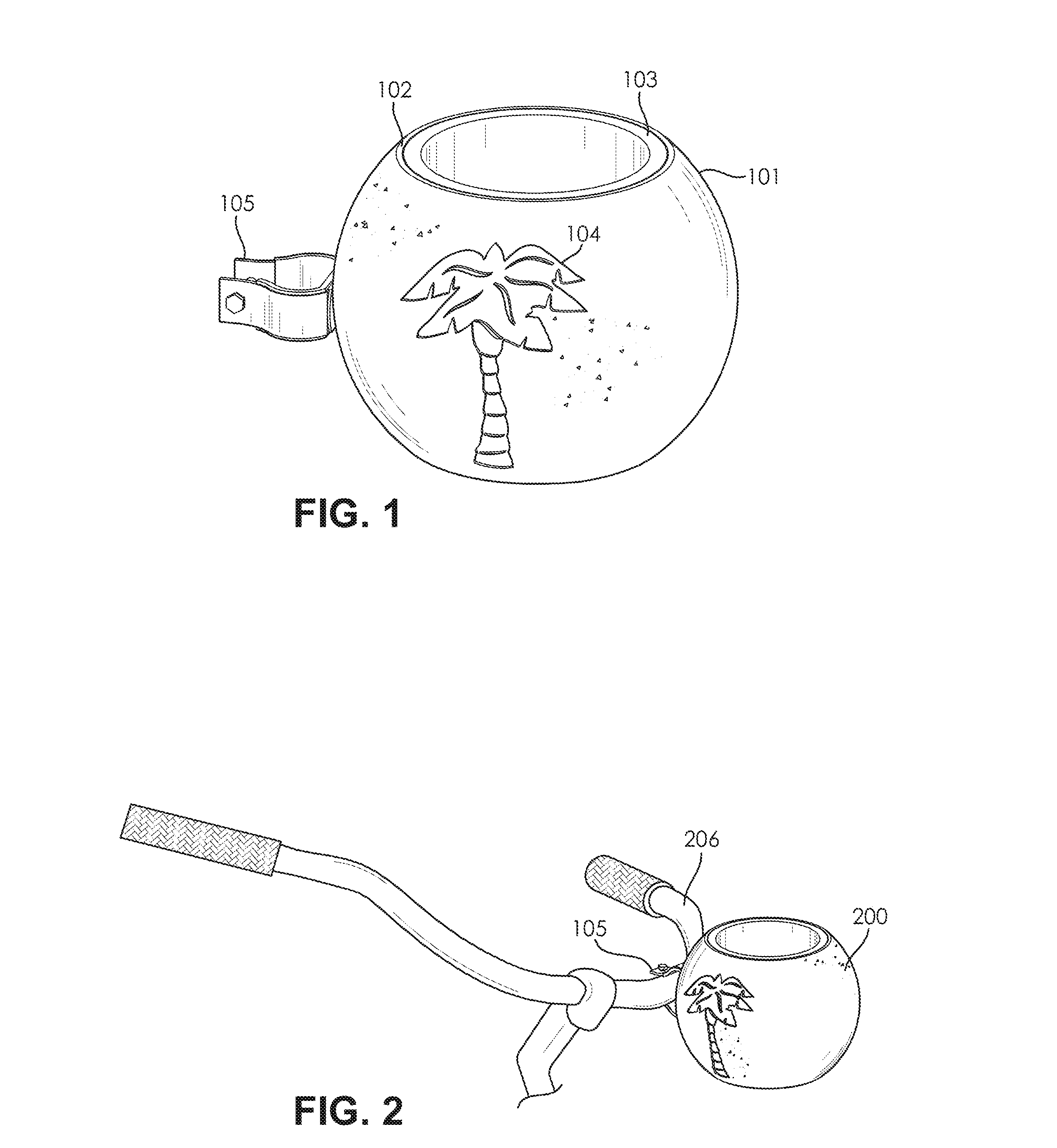 Decorative insulated beverage holder