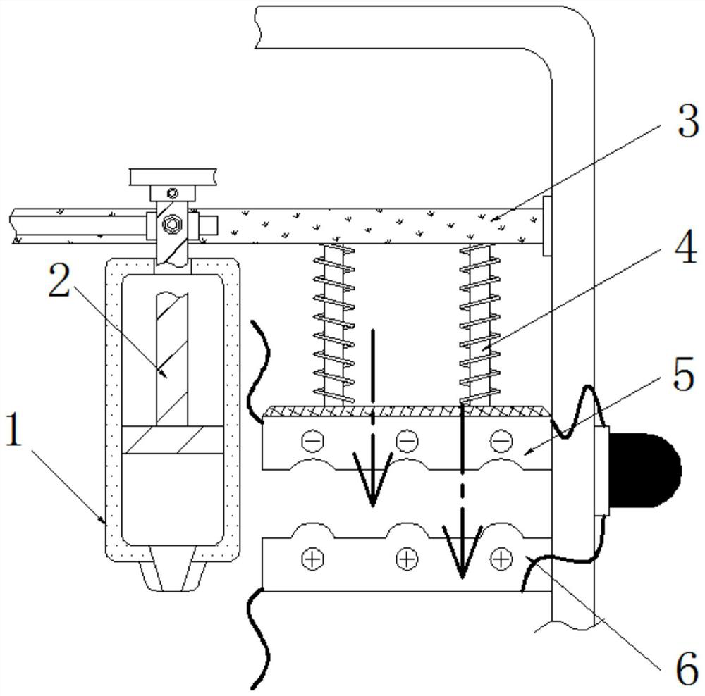 Automatic oxygen supply device for agricultural straw fermentation box