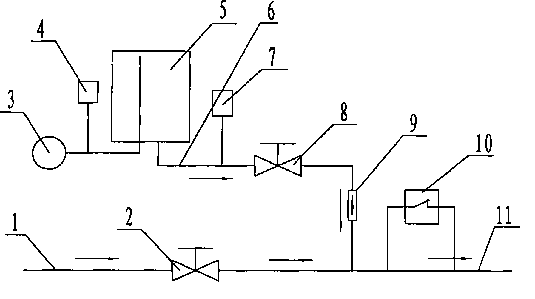 Miniature liquid precise-proportioning and adding instrument