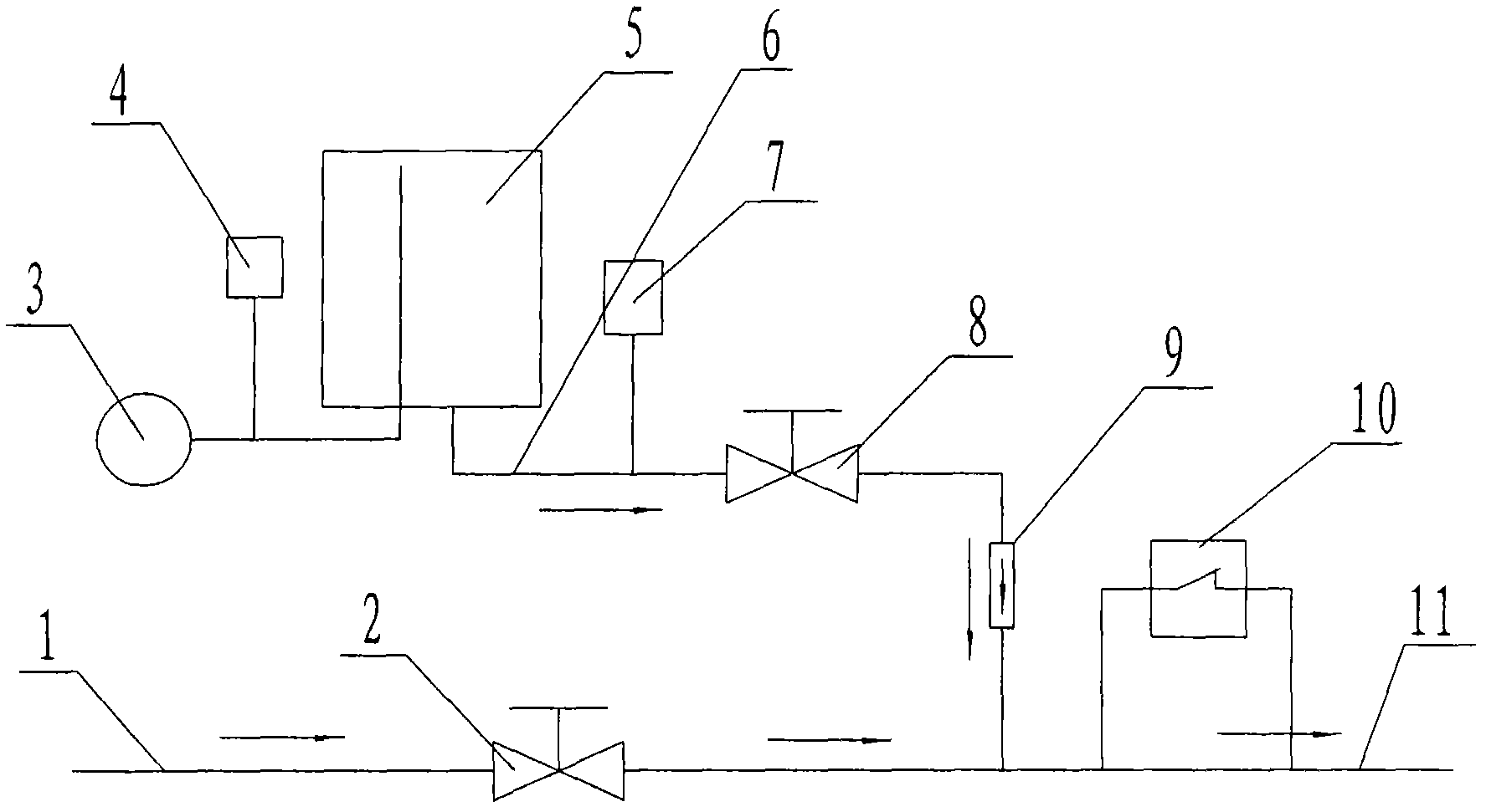 Miniature liquid precise-proportioning and adding instrument