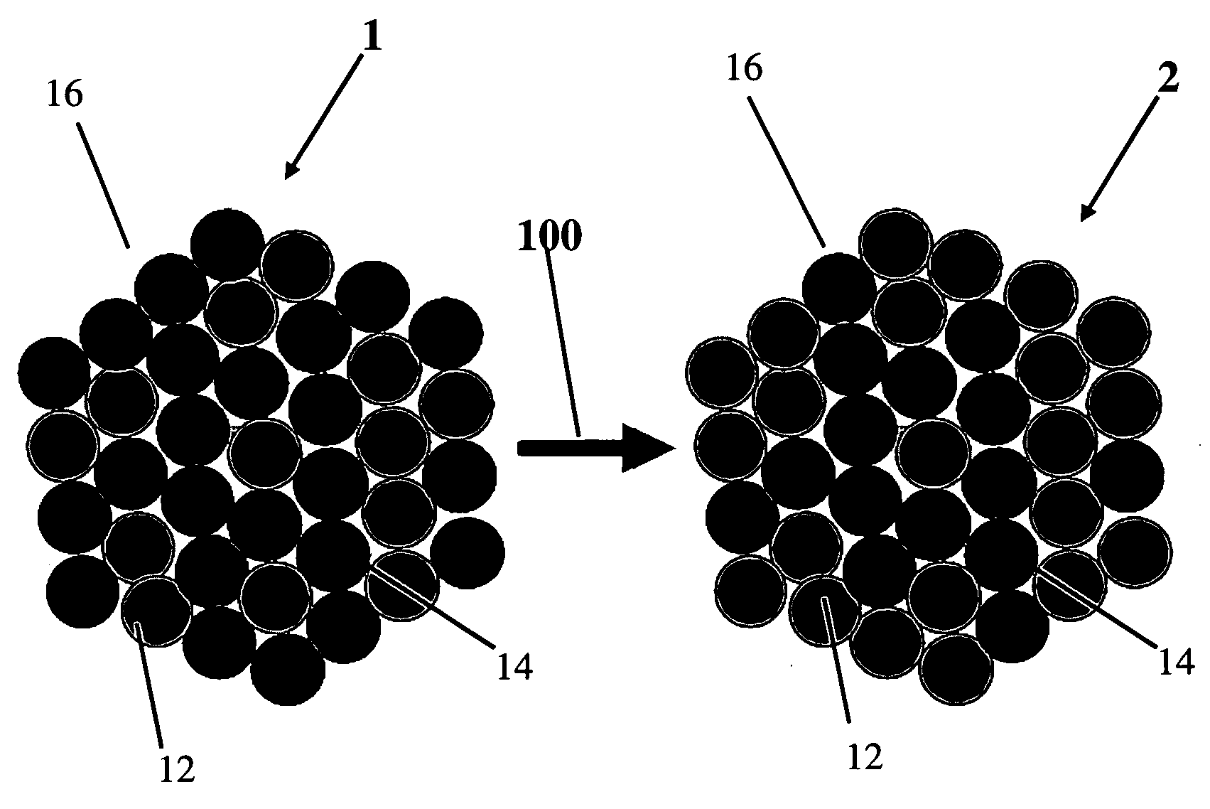 De-alloyed platinum nanoparticles