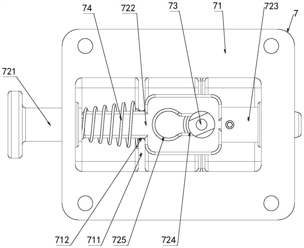 A space on-orbit turntable limit mechanism and its assembly method