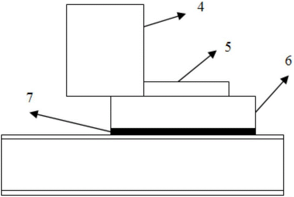 Connection structure and method of electric motor coach overhead type battery