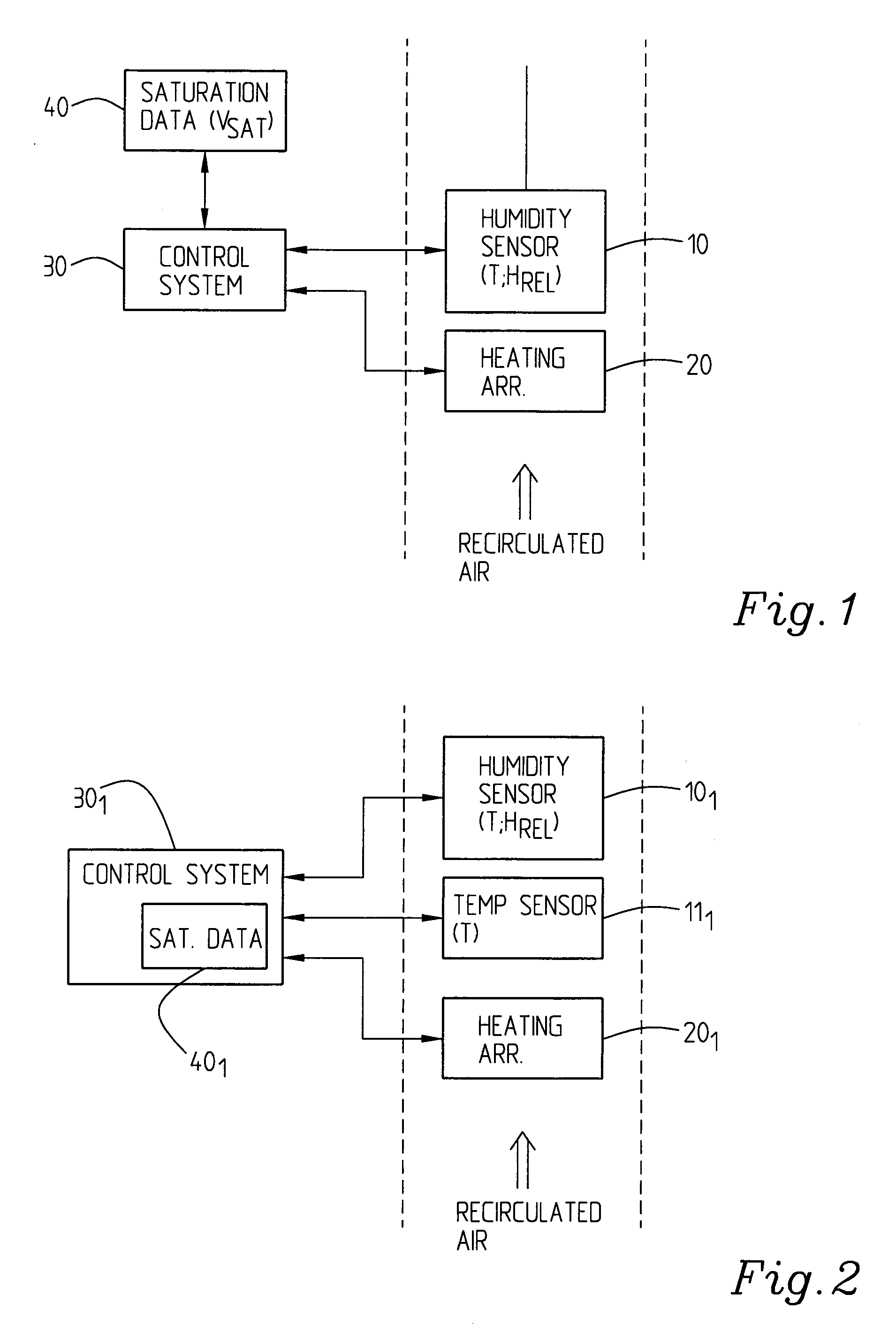 System and a Method Relating to Measuring Humidity in a Ventilated Space