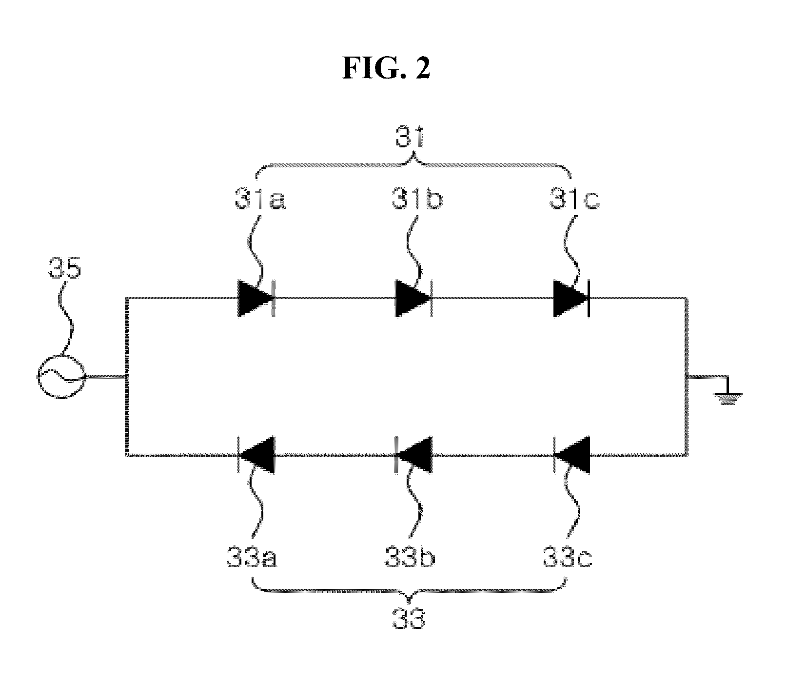 Light emitting device having a pluralilty of light emitting cells and package mounting the same