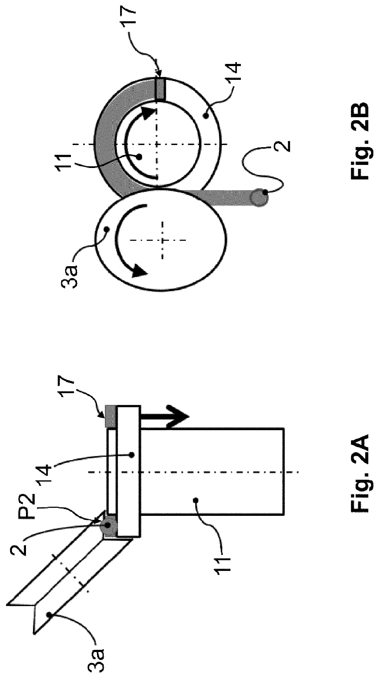 Method and device for producing a winding element