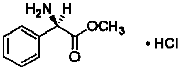 A kind of preparation technology of d-phenylglycine methyl ester hydrochloride crystallization