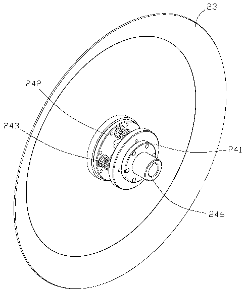 Surface smoothing mechanism and robot with same