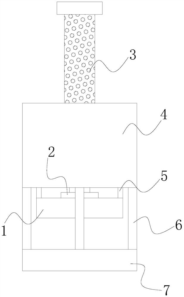 A portable glass jar capping machine