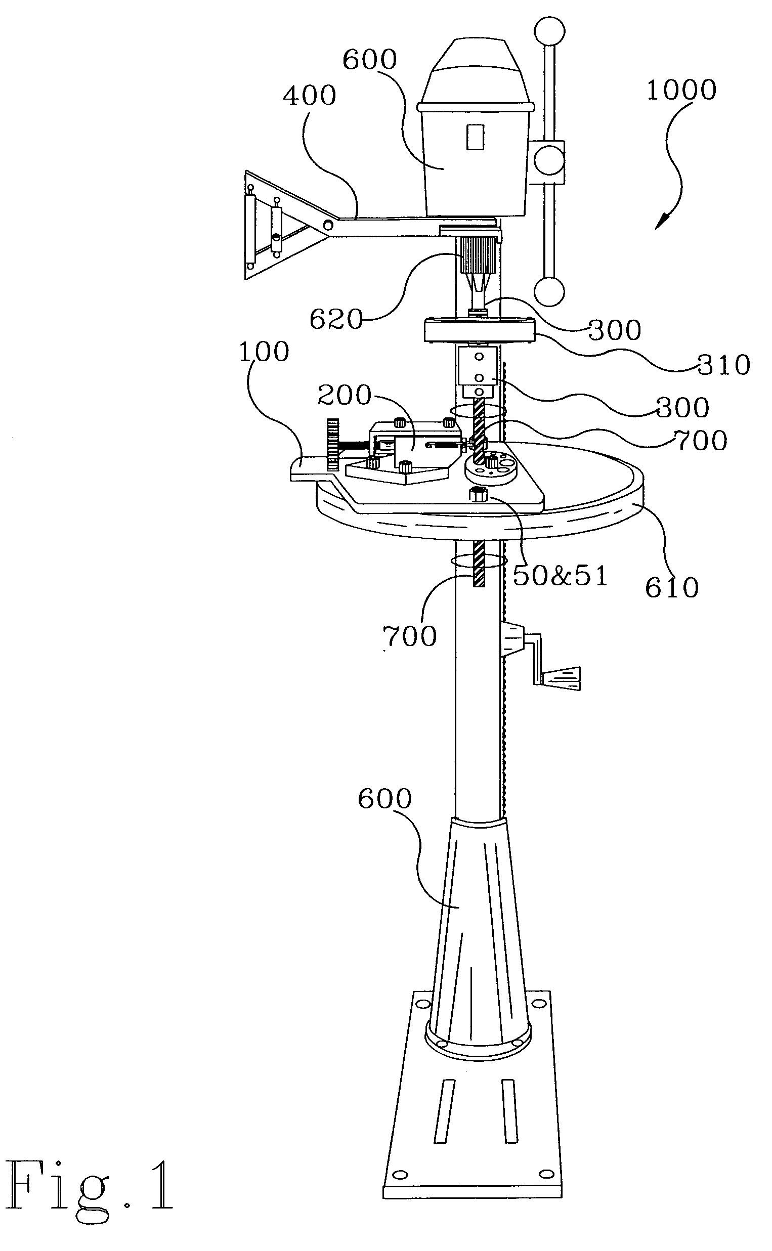 Metal lathe, core drill adaptor and rate of cut device for use with a standard drill press