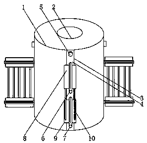 Novel environment-friendly mechanical device for removing plastic garbages